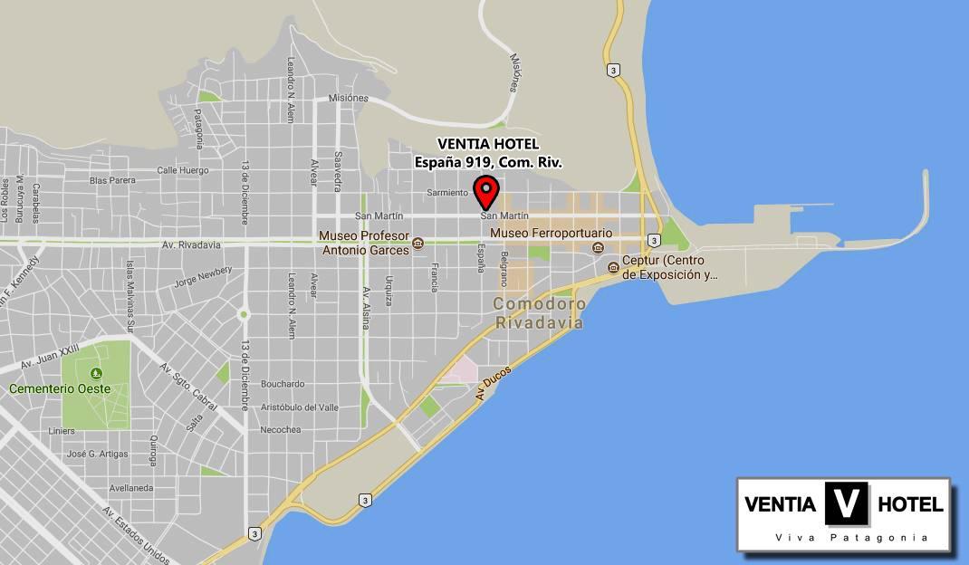 Hotel Urbano Ventia Comodoro Rivadavia Exteriér fotografie